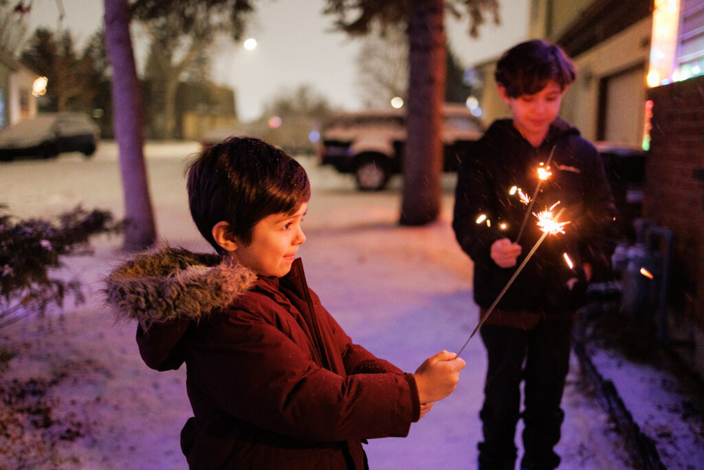 Family-friendly New Year's Eve fireworks
